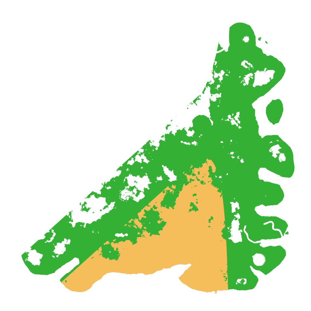 Biome Rust Map: Procedural Map, Size: 4500, Seed: 752983574