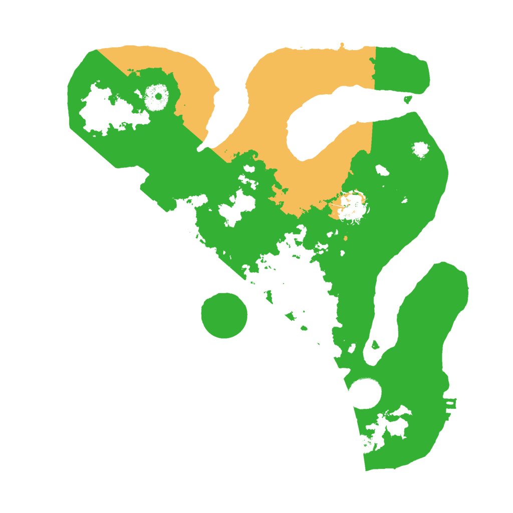 Biome Rust Map: Procedural Map, Size: 3000, Seed: 6000