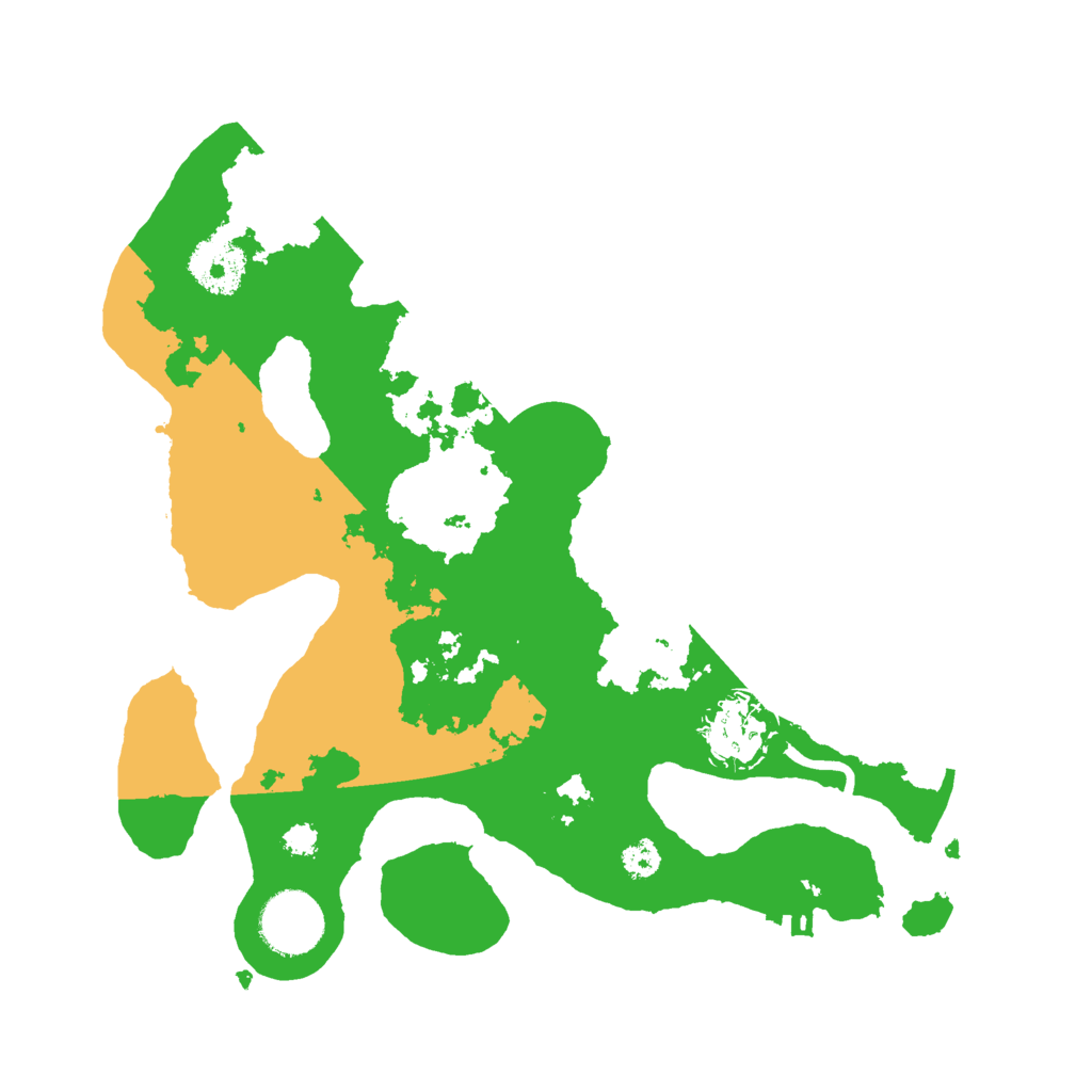 Biome Rust Map: Procedural Map, Size: 3000, Seed: 87815361