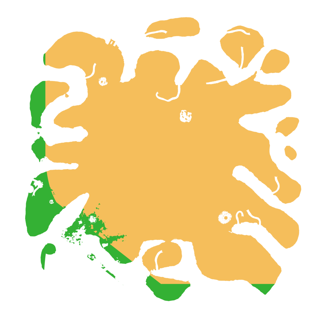 Biome Rust Map: Procedural Map, Size: 3850, Seed: 1301105370