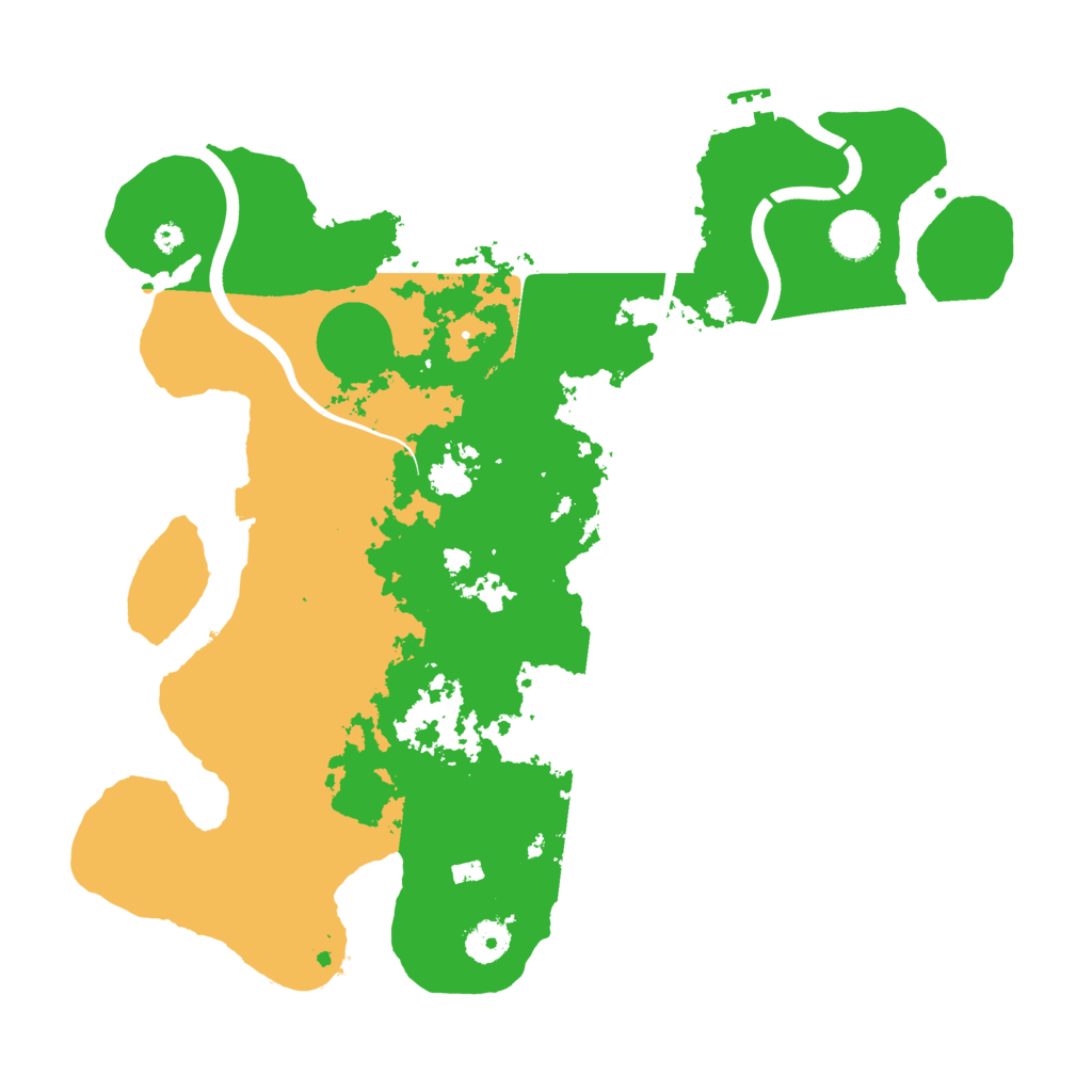 Biome Rust Map: Procedural Map, Size: 3850, Seed: 96846045