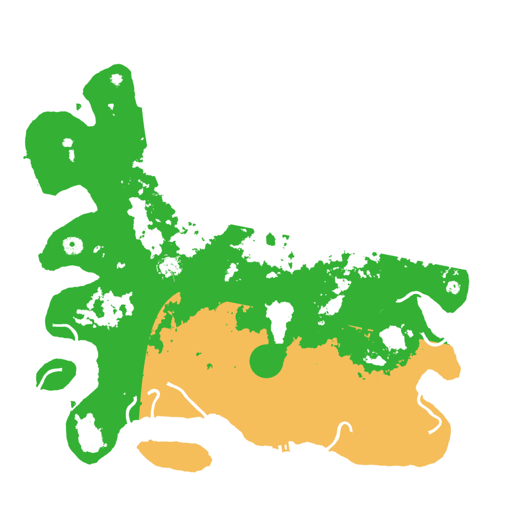 Biome Rust Map: Procedural Map, Size: 4000, Seed: 290168