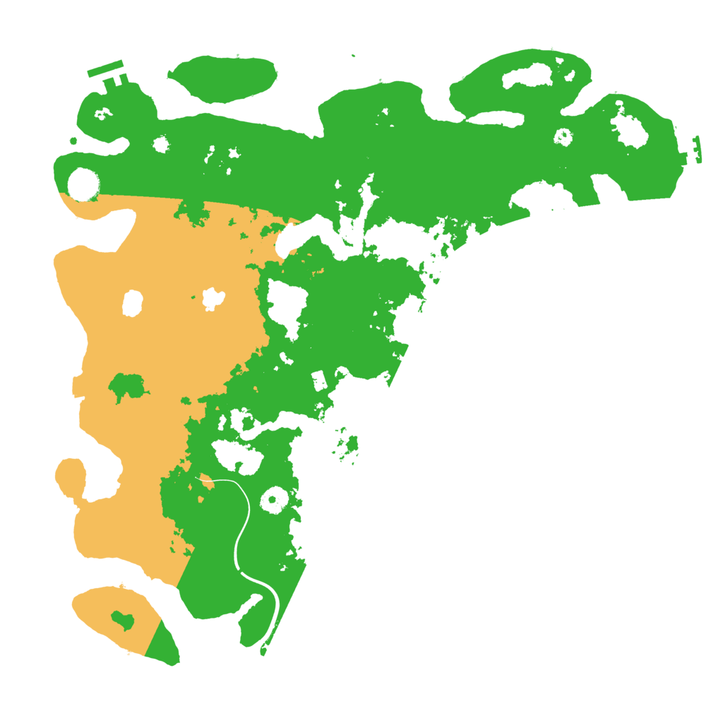 Biome Rust Map: Procedural Map, Size: 4000, Seed: 1522531
