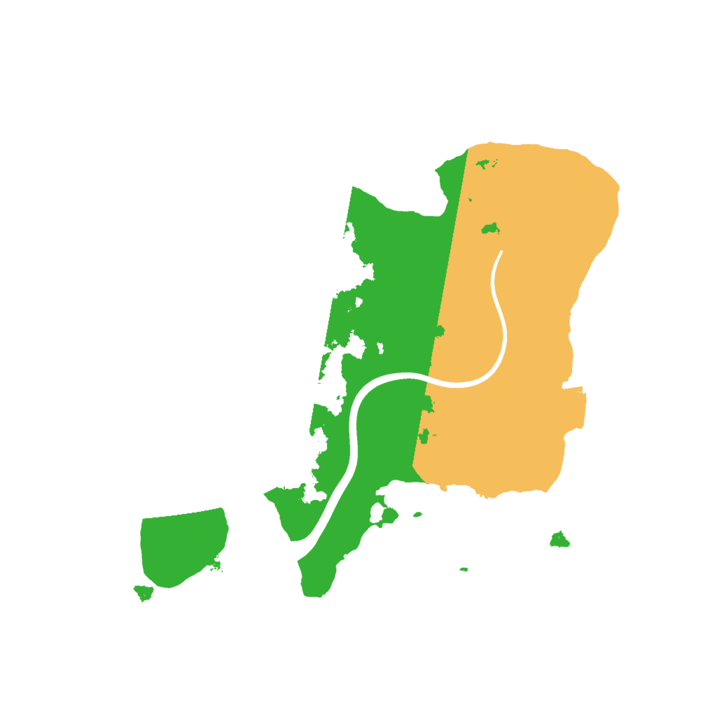 Biome Rust Map: Procedural Map, Size: 2000, Seed: 1520190286