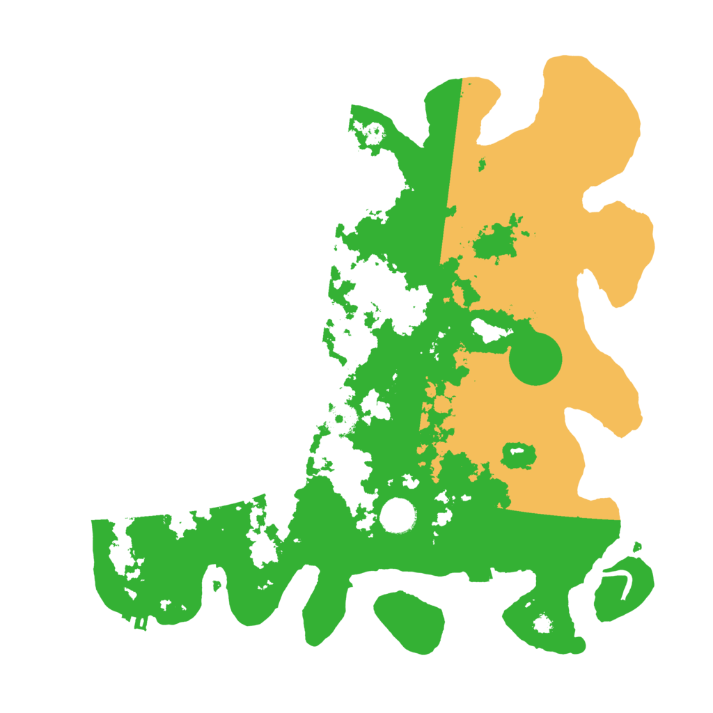 Biome Rust Map: Procedural Map, Size: 3550, Seed: 478407