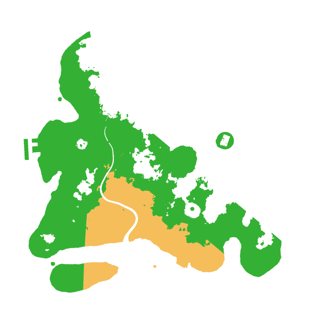 Biome Rust Map: Procedural Map, Size: 3000, Seed: 613242