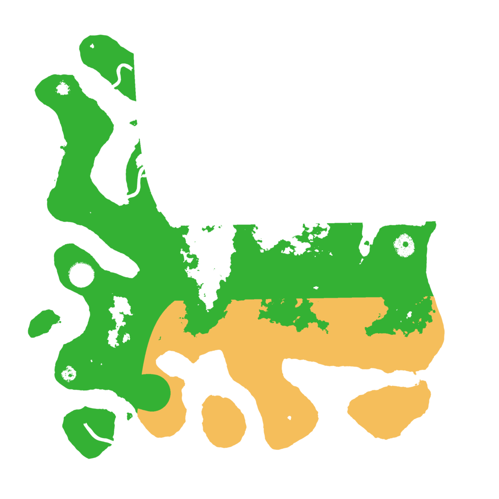 Biome Rust Map: Procedural Map, Size: 3550, Seed: 872079