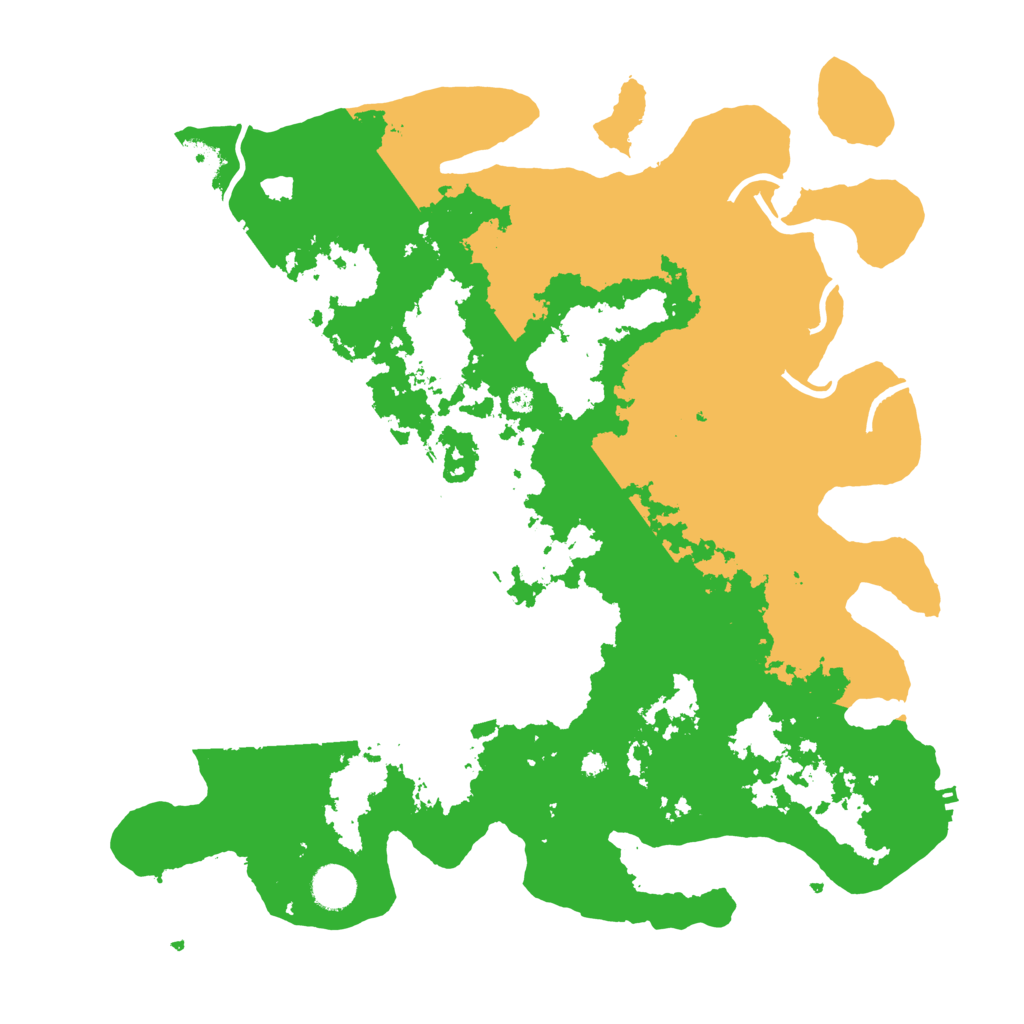 Biome Rust Map: Procedural Map, Size: 4000, Seed: 276575