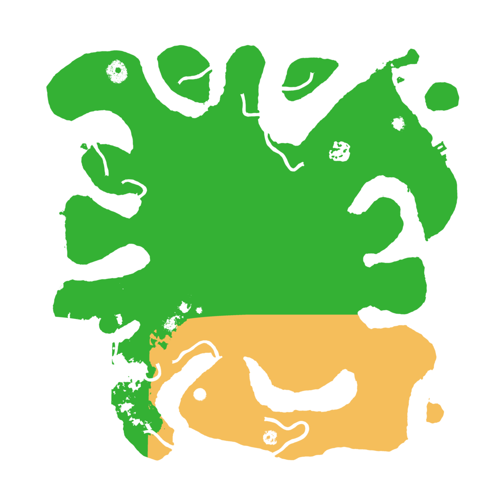 Biome Rust Map: Procedural Map, Size: 3500, Seed: 443685082