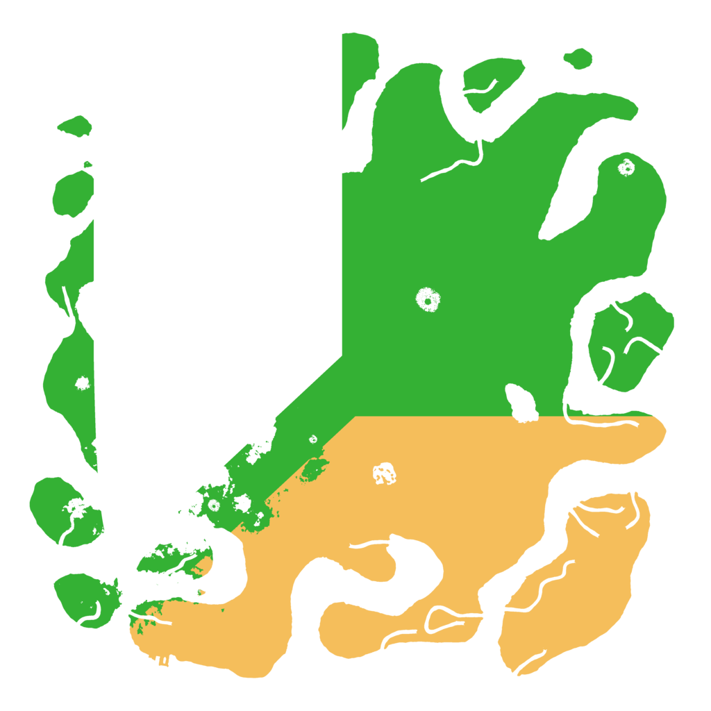 Biome Rust Map: Procedural Map, Size: 4500, Seed: 998884
