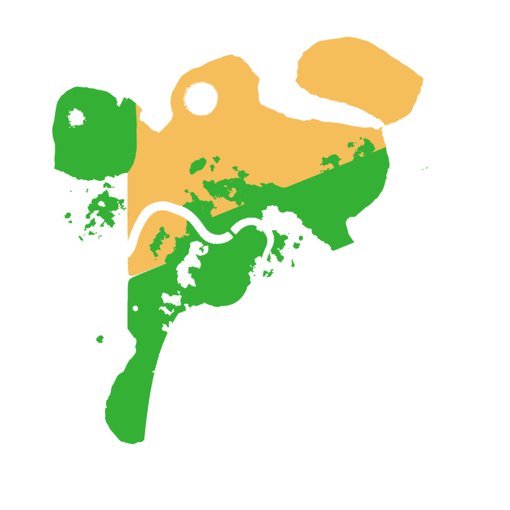 Biome Rust Map: Procedural Map, Size: 2700, Seed: 1395577329