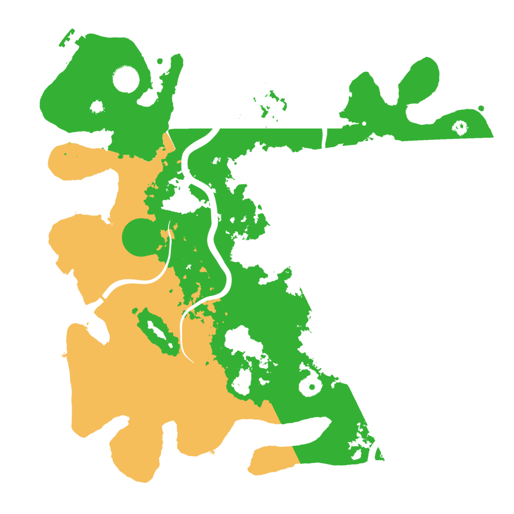 Biome Rust Map: Procedural Map, Size: 3550, Seed: 237443