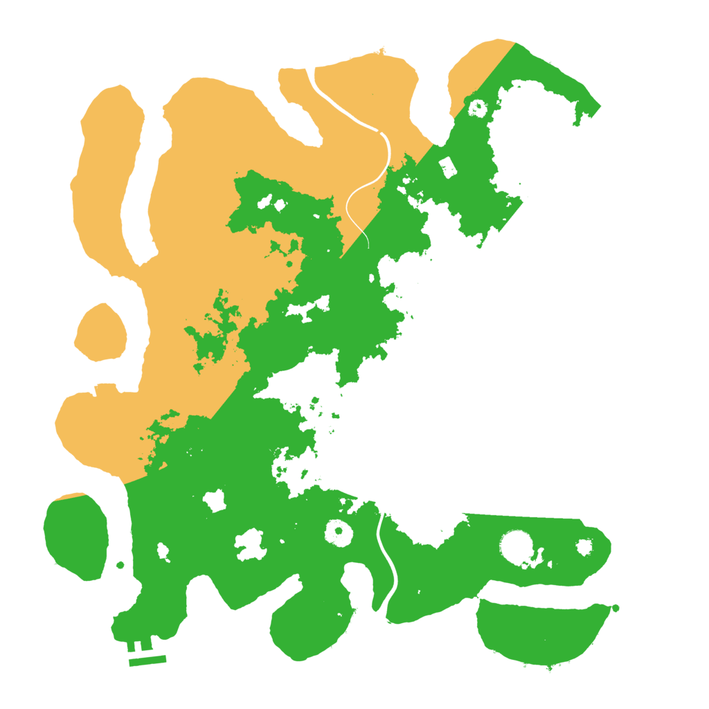 Biome Rust Map: Procedural Map, Size: 3850, Seed: 824372609