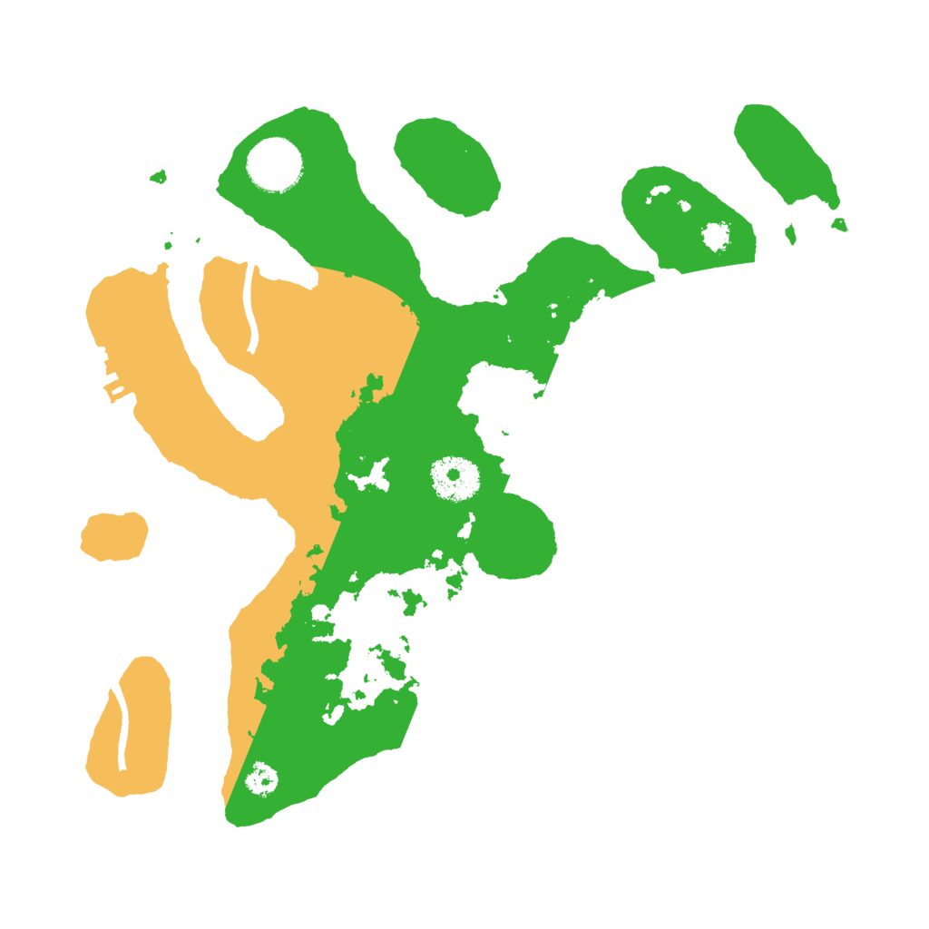 Biome Rust Map: Procedural Map, Size: 3000, Seed: 878045806