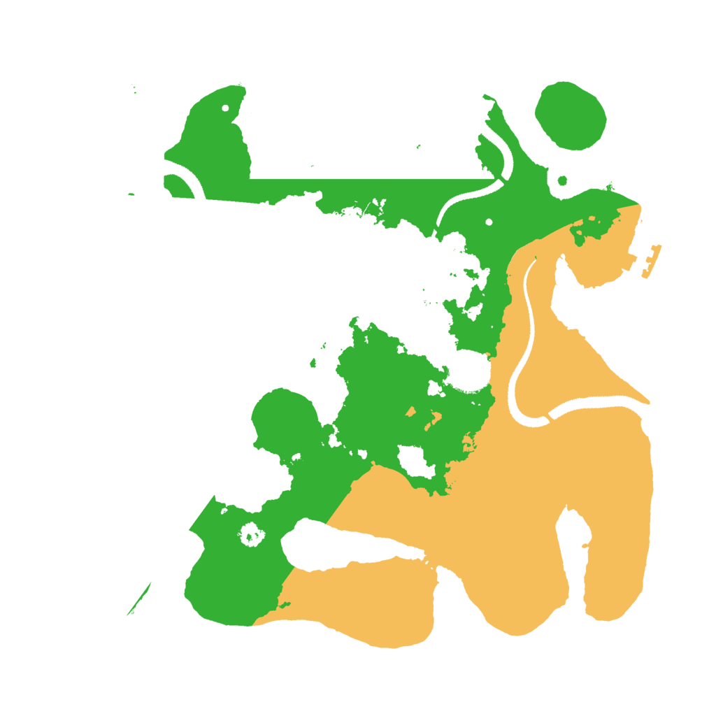 Biome Rust Map: Procedural Map, Size: 3000, Seed: 1172759120