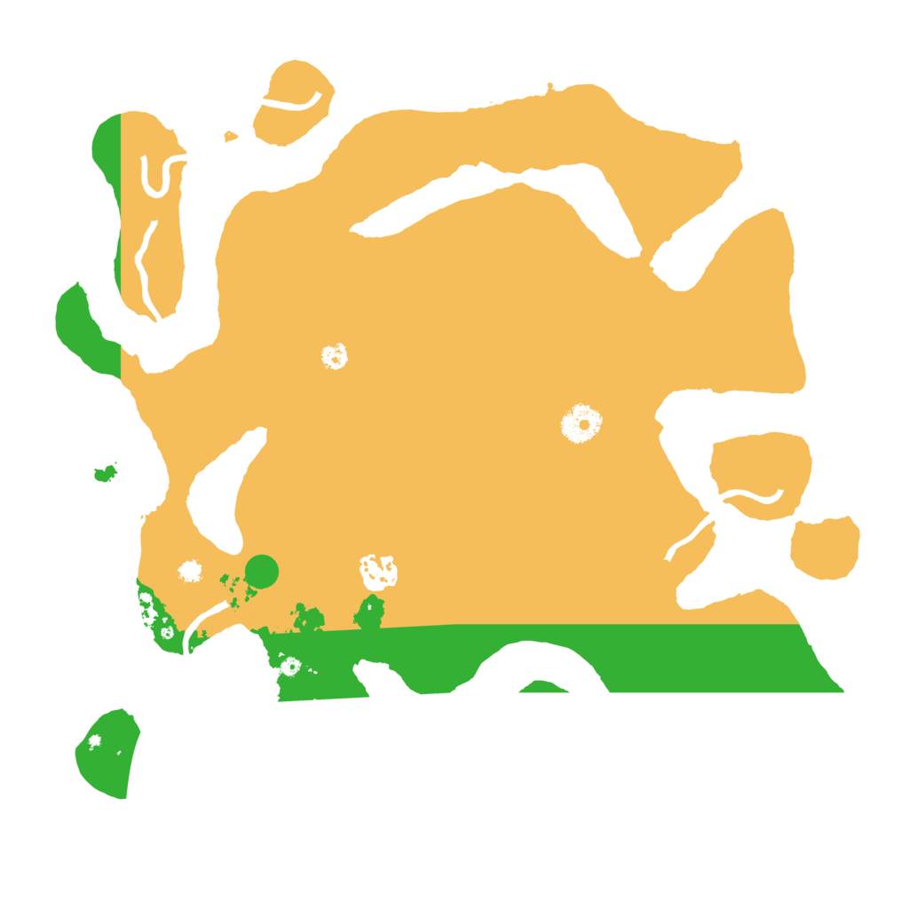 Biome Rust Map: Procedural Map, Size: 3550, Seed: 318998