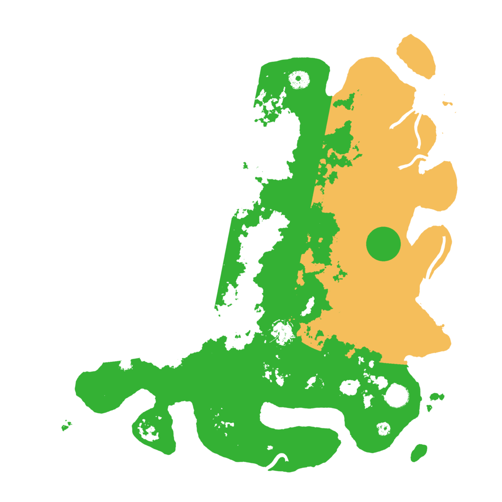 Biome Rust Map: Procedural Map, Size: 3850, Seed: 386439244