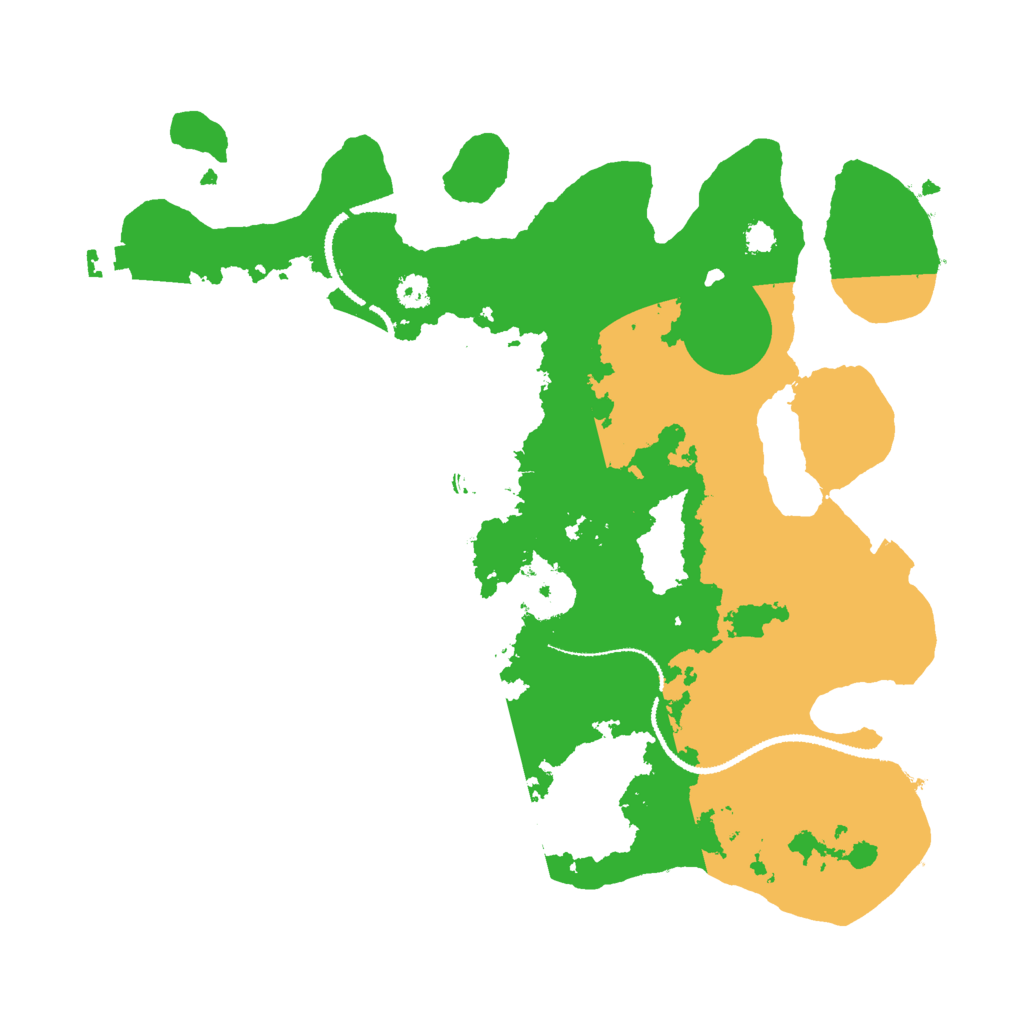 Biome Rust Map: Procedural Map, Size: 3029, Seed: 3112