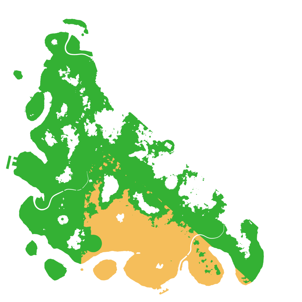 Biome Rust Map: Procedural Map, Size: 4585, Seed: 9202021