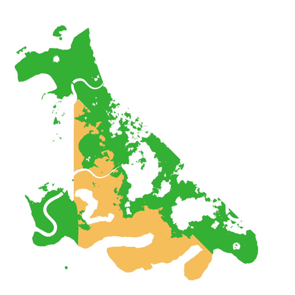 Biome Rust Map: Procedural Map, Size: 4000, Seed: 35