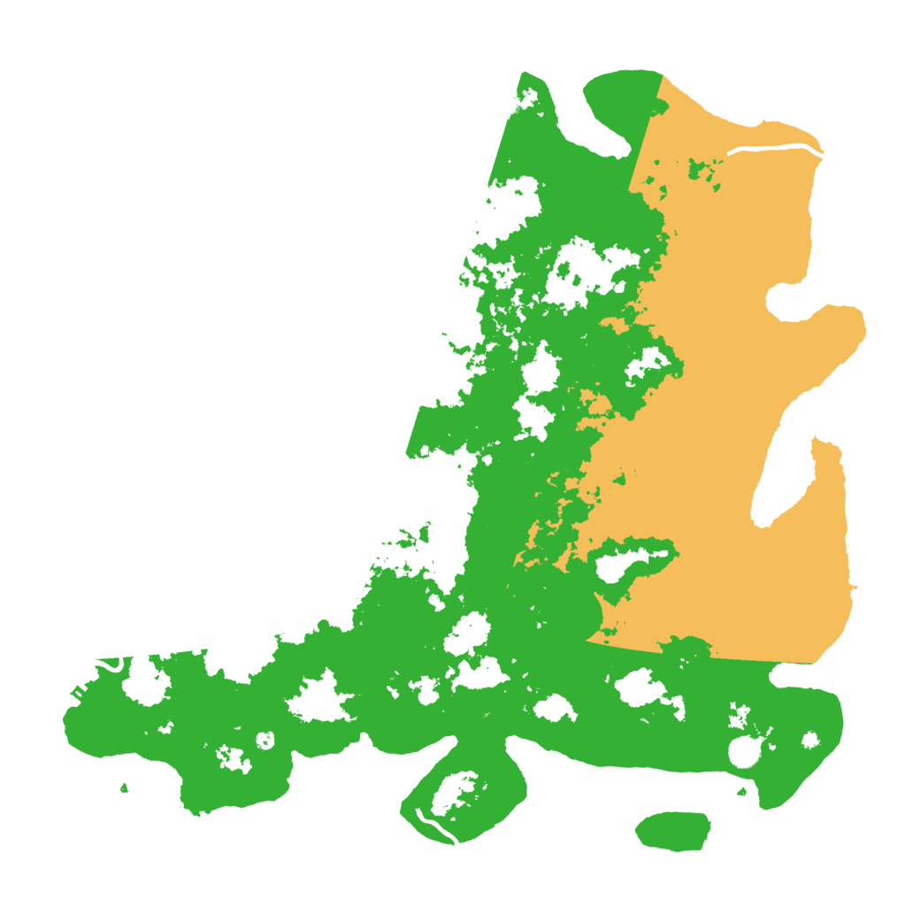 Biome Rust Map: Procedural Map, Size: 5000, Seed: 120785