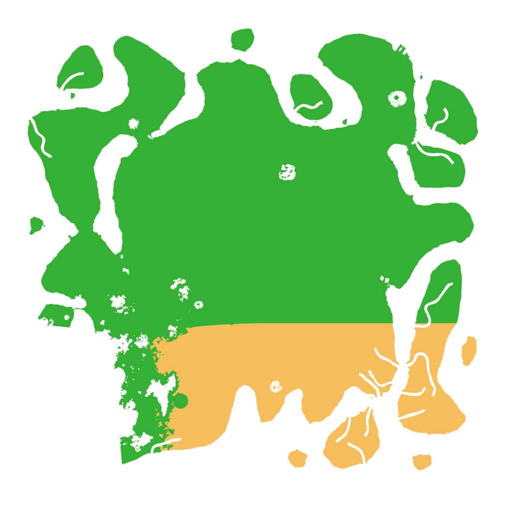 Biome Rust Map: Procedural Map, Size: 4500, Seed: 1476752021