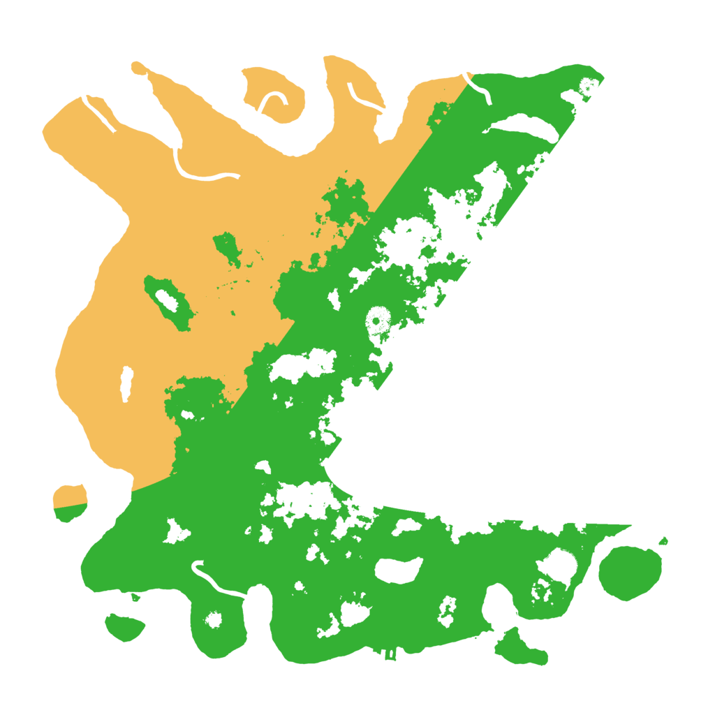 Biome Rust Map: Procedural Map, Size: 4000, Seed: 94246