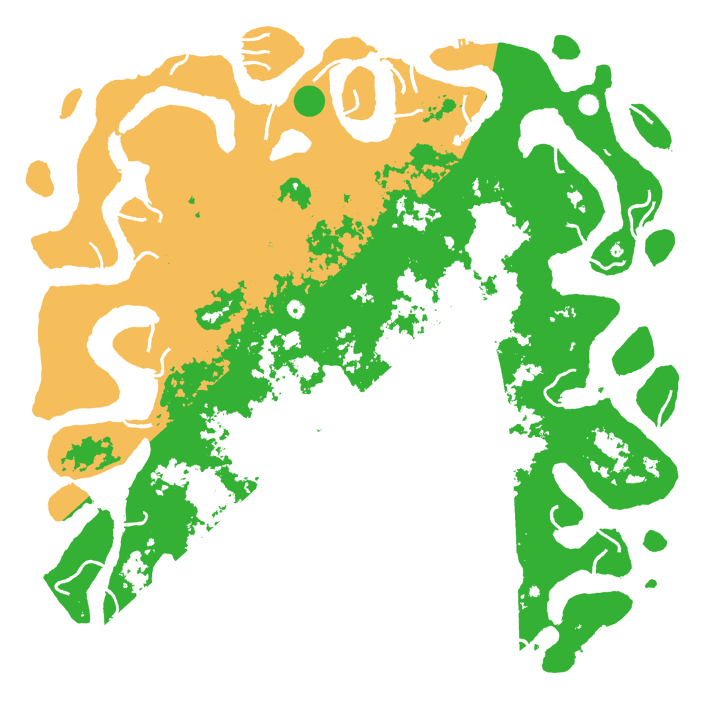 Biome Rust Map: Procedural Map, Size: 6000, Seed: 2136974587