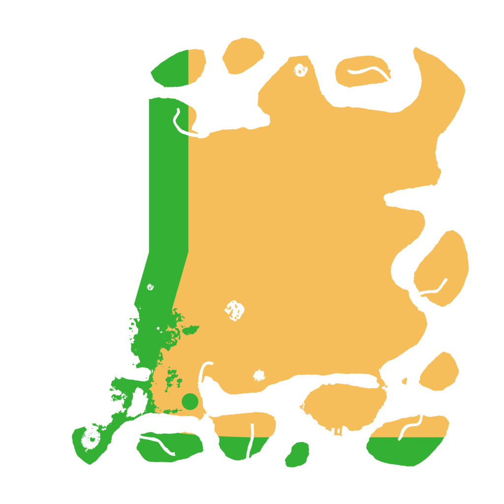 Biome Rust Map: Procedural Map, Size: 4000, Seed: 2176