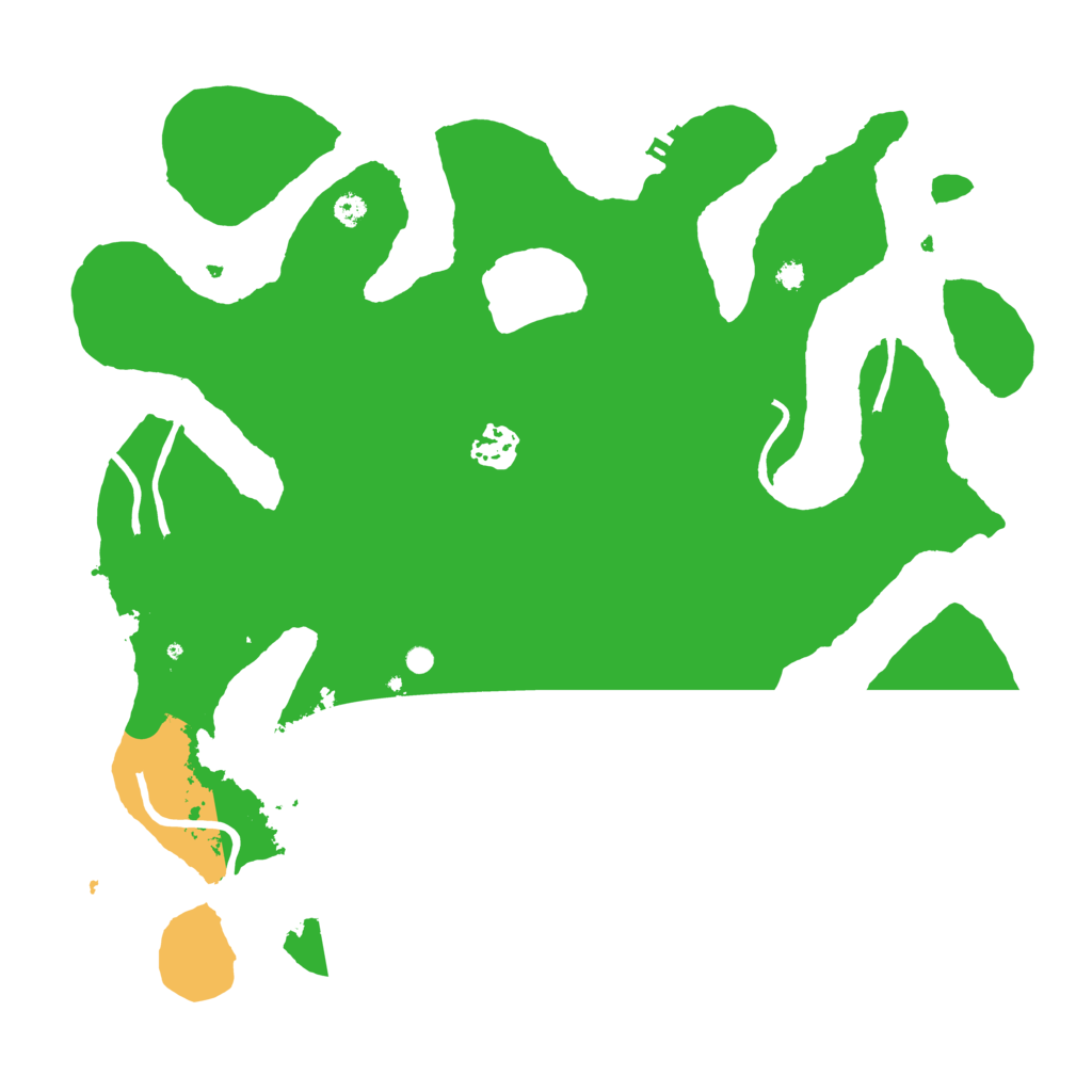 Biome Rust Map: Procedural Map, Size: 3550, Seed: 774930