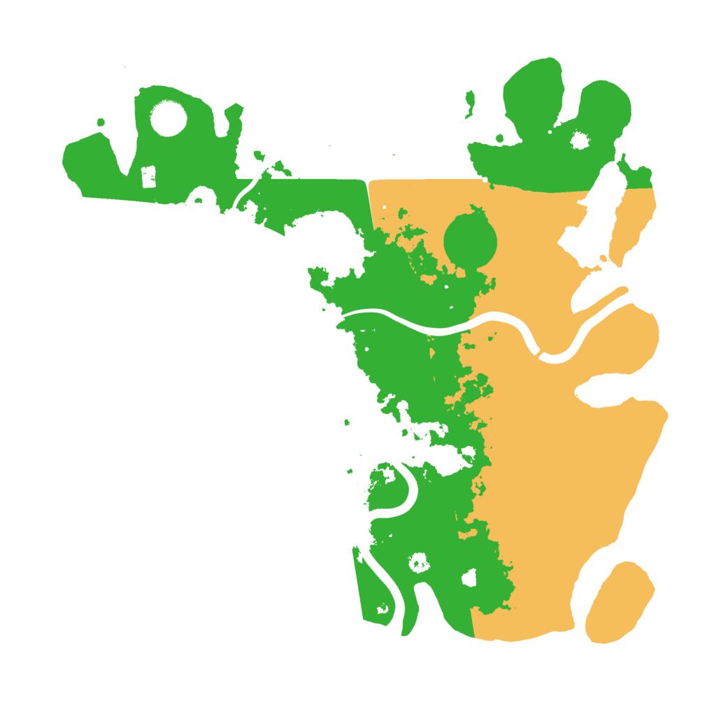 Biome Rust Map: Procedural Map, Size: 3550, Seed: 362828