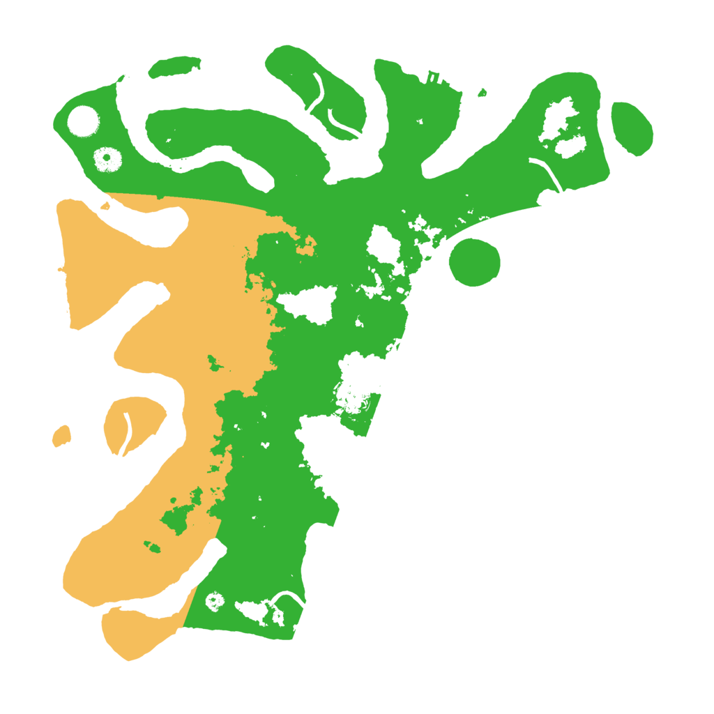 Biome Rust Map: Procedural Map, Size: 4000, Seed: 1234977