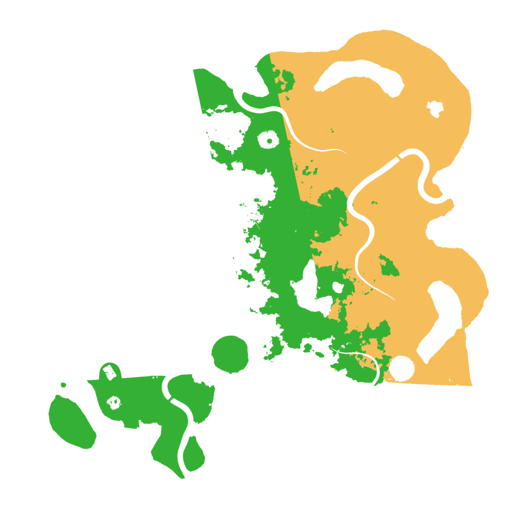 Biome Rust Map: Procedural Map, Size: 4000, Seed: 330493