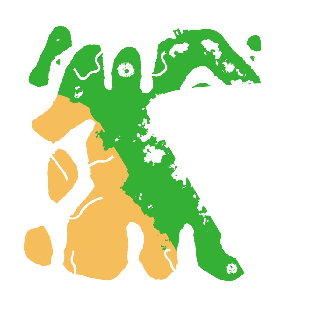 Biome Rust Map: Procedural Map, Size: 3000, Seed: 295713222