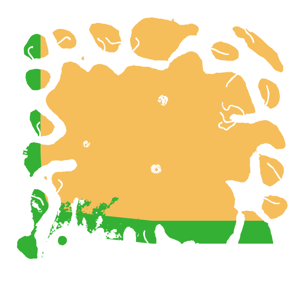 Biome Rust Map: Procedural Map, Size: 4500, Seed: 40288044