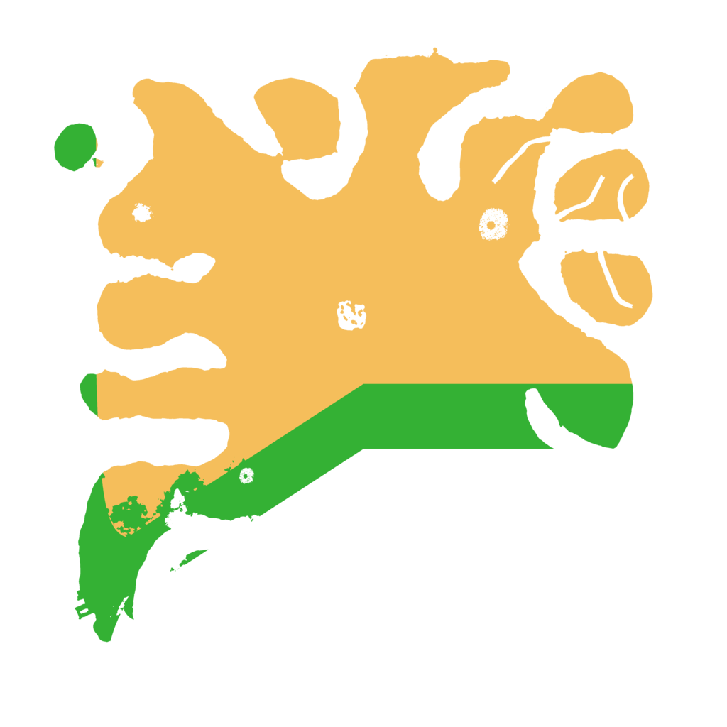 Biome Rust Map: Procedural Map, Size: 3550, Seed: 287284