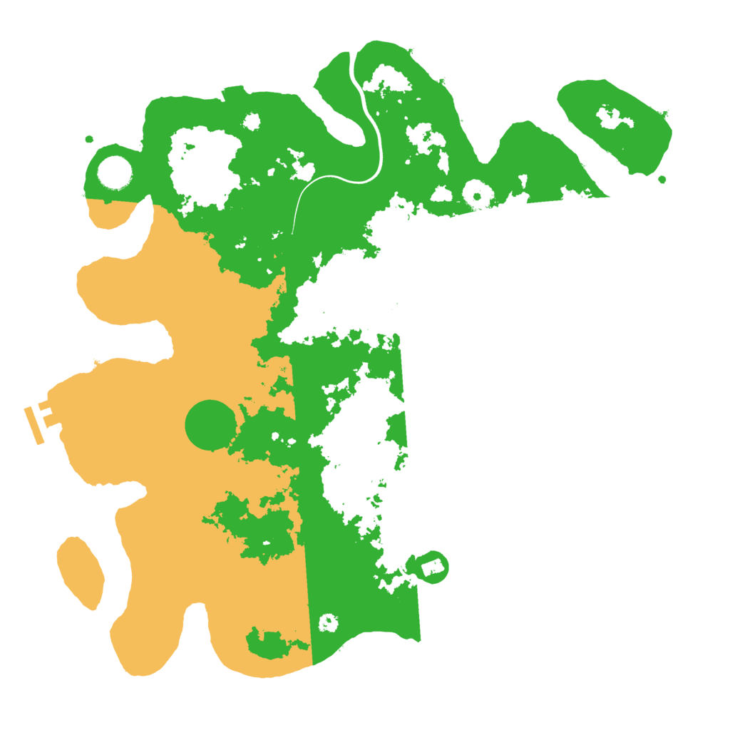 Biome Rust Map: Procedural Map, Size: 3800, Seed: 348629118