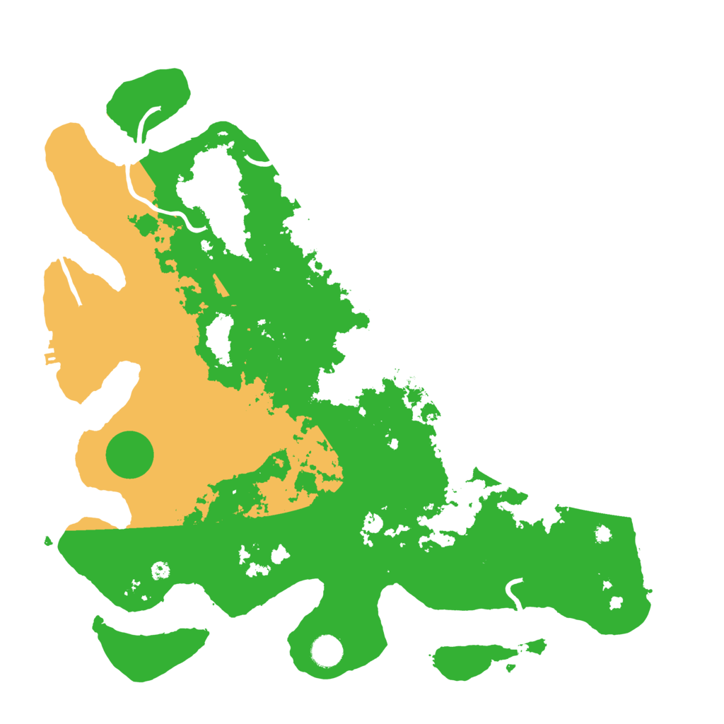 Biome Rust Map: Procedural Map, Size: 4000, Seed: 308298