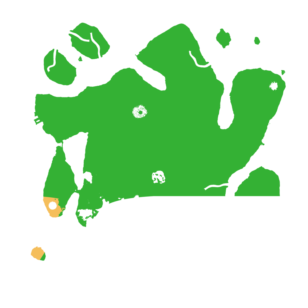 Biome Rust Map: Procedural Map, Size: 3400, Seed: 44