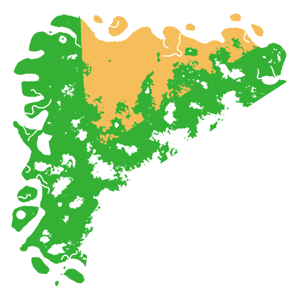 Biome Rust Map: Procedural Map, Size: 6000, Seed: 891124