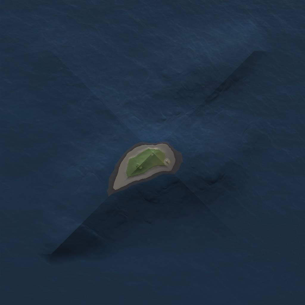 Rust Map: Procedural Map, Size: 1000, Seed: 324975380, 3 Monuments