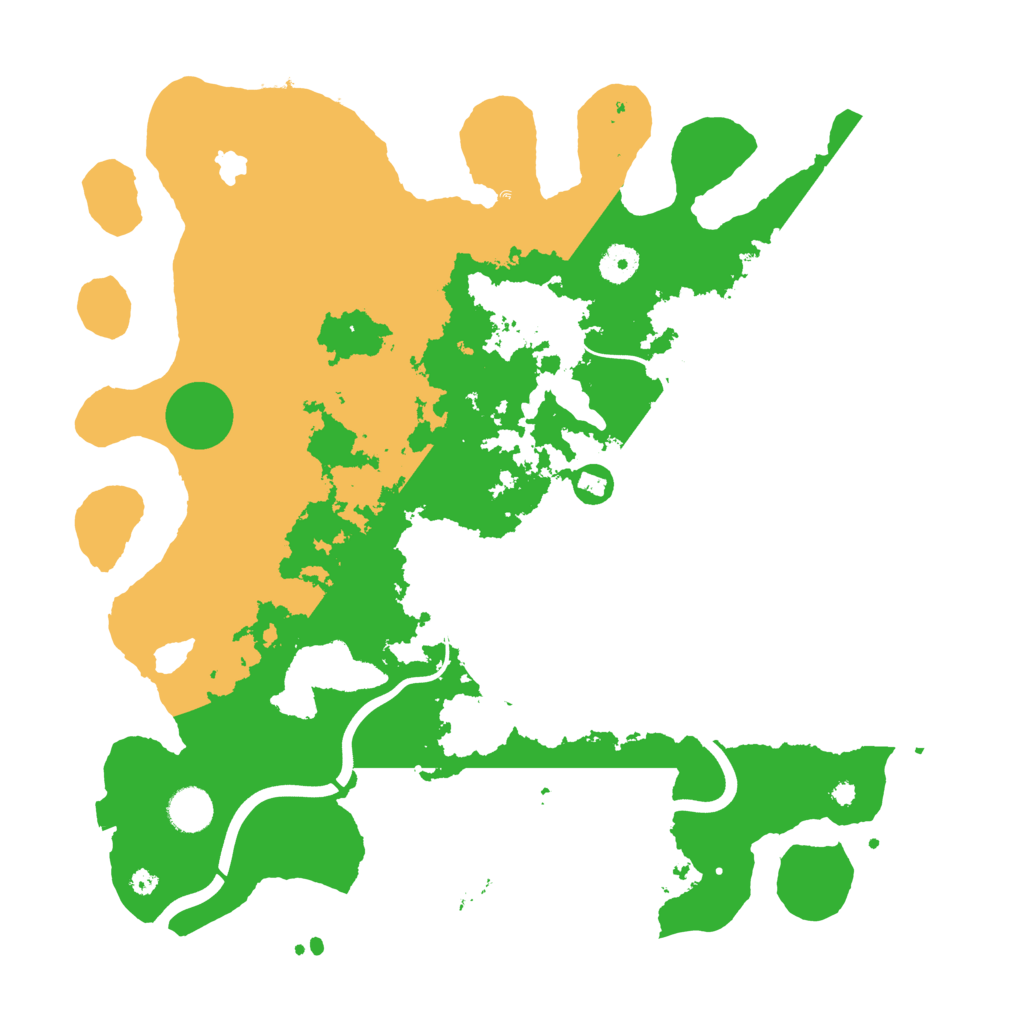 Biome Rust Map: Procedural Map, Size: 4000, Seed: 970152709