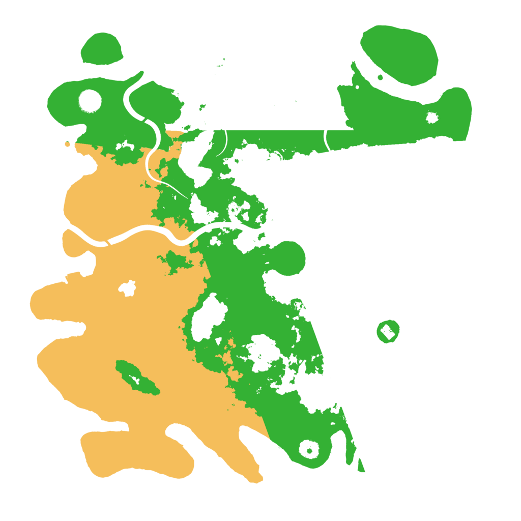 Biome Rust Map: Procedural Map, Size: 4000, Seed: 120650