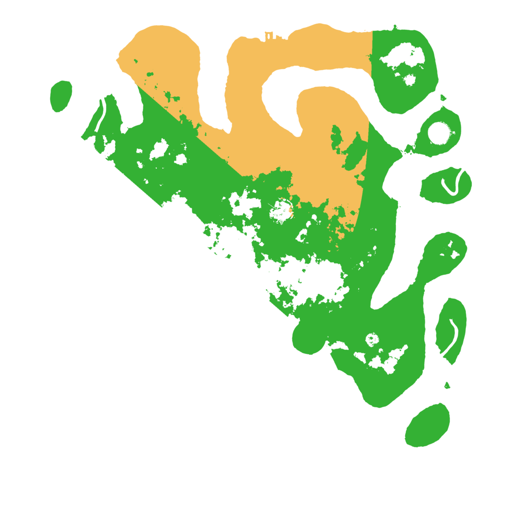 Biome Rust Map: Procedural Map, Size: 4000, Seed: 664526