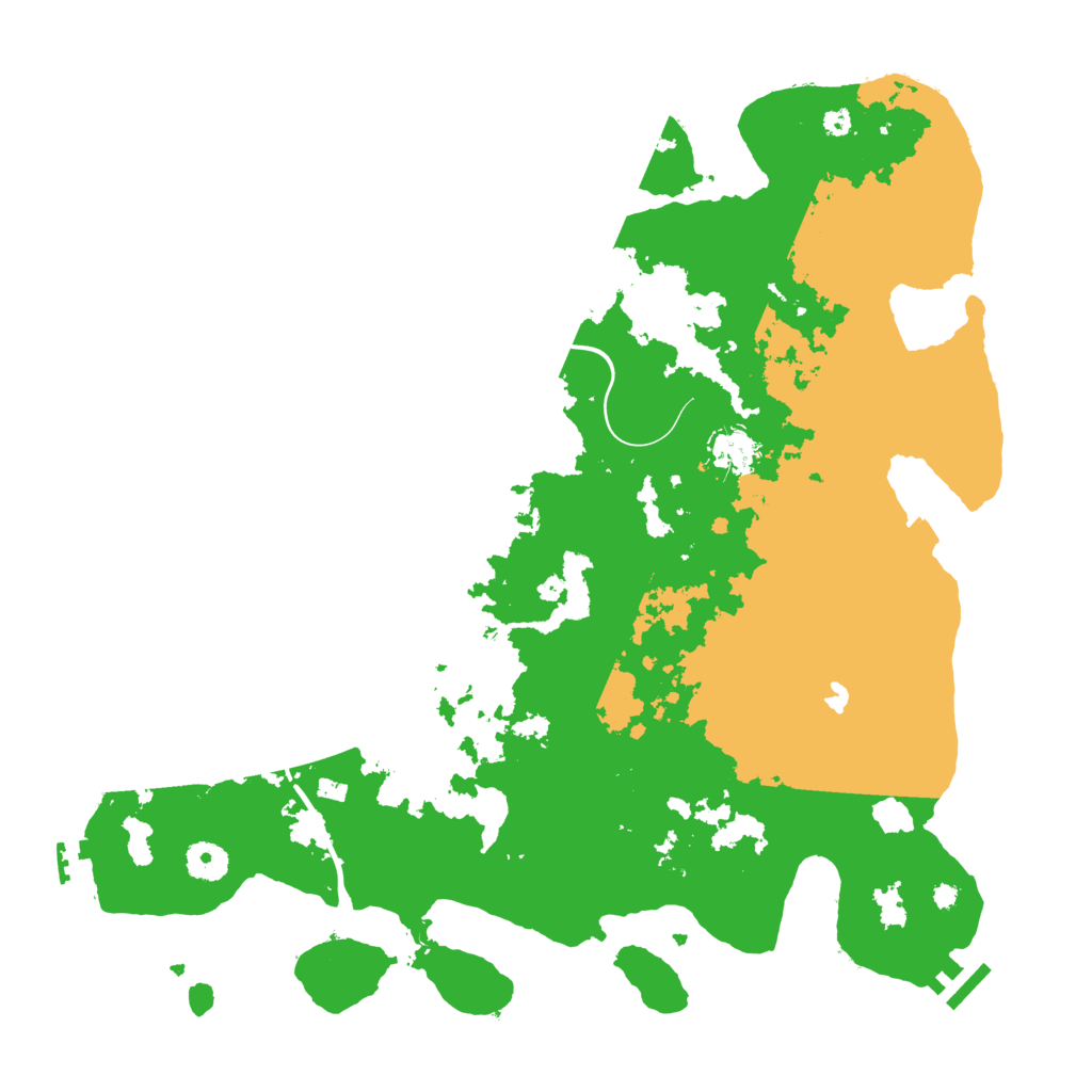 Biome Rust Map: Procedural Map, Size: 4000, Seed: 889717