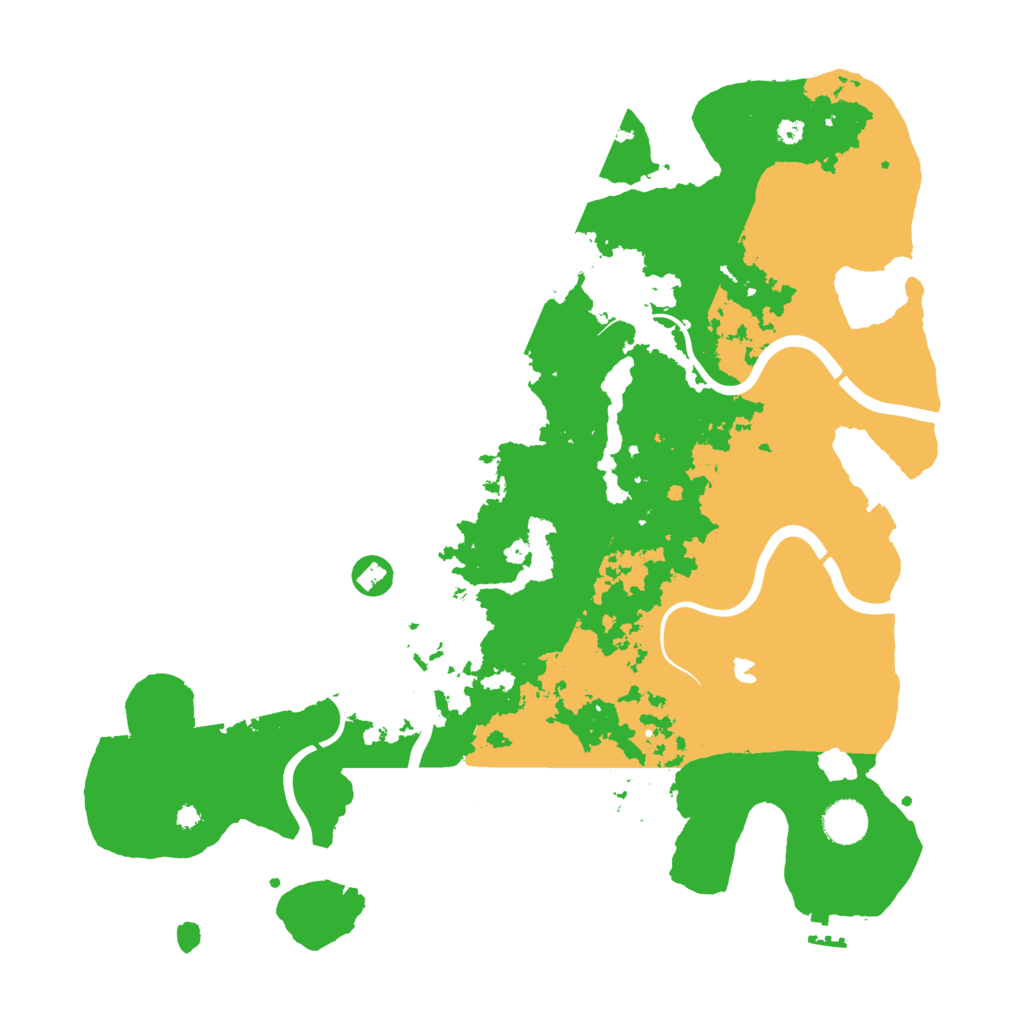 Biome Rust Map: Procedural Map, Size: 4000, Seed: 889717