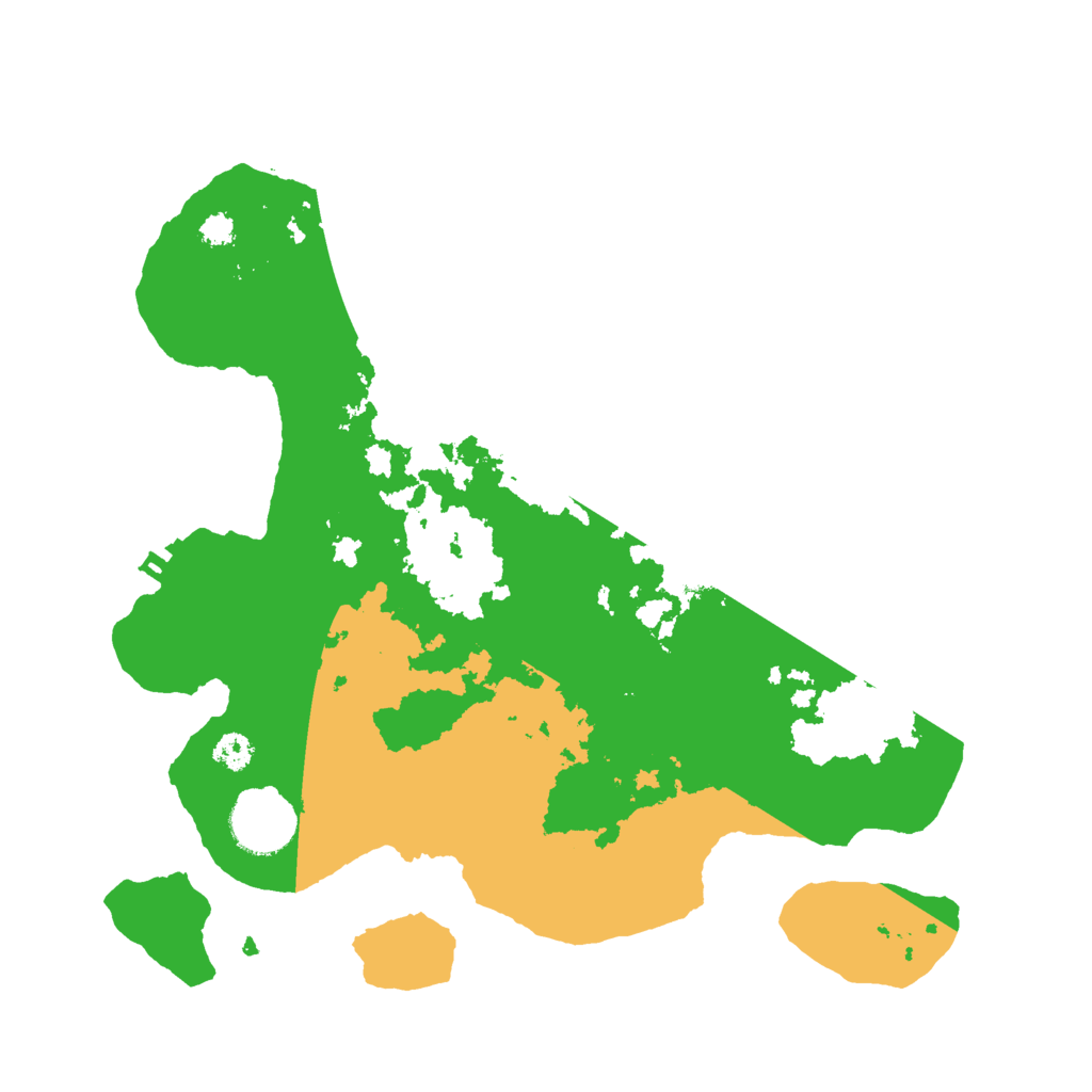 Biome Rust Map: Procedural Map, Size: 3000, Seed: 1630101592