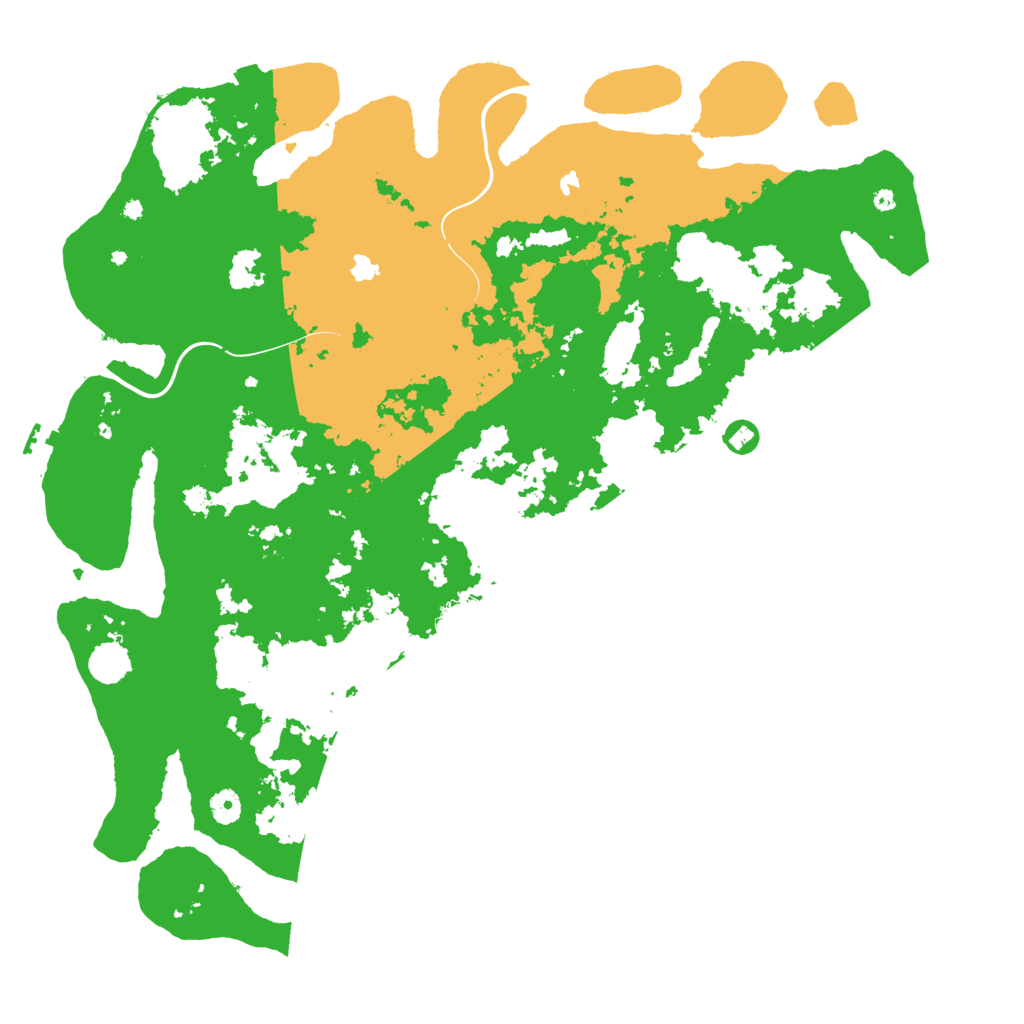 Biome Rust Map: Procedural Map, Size: 4700, Seed: 7992088