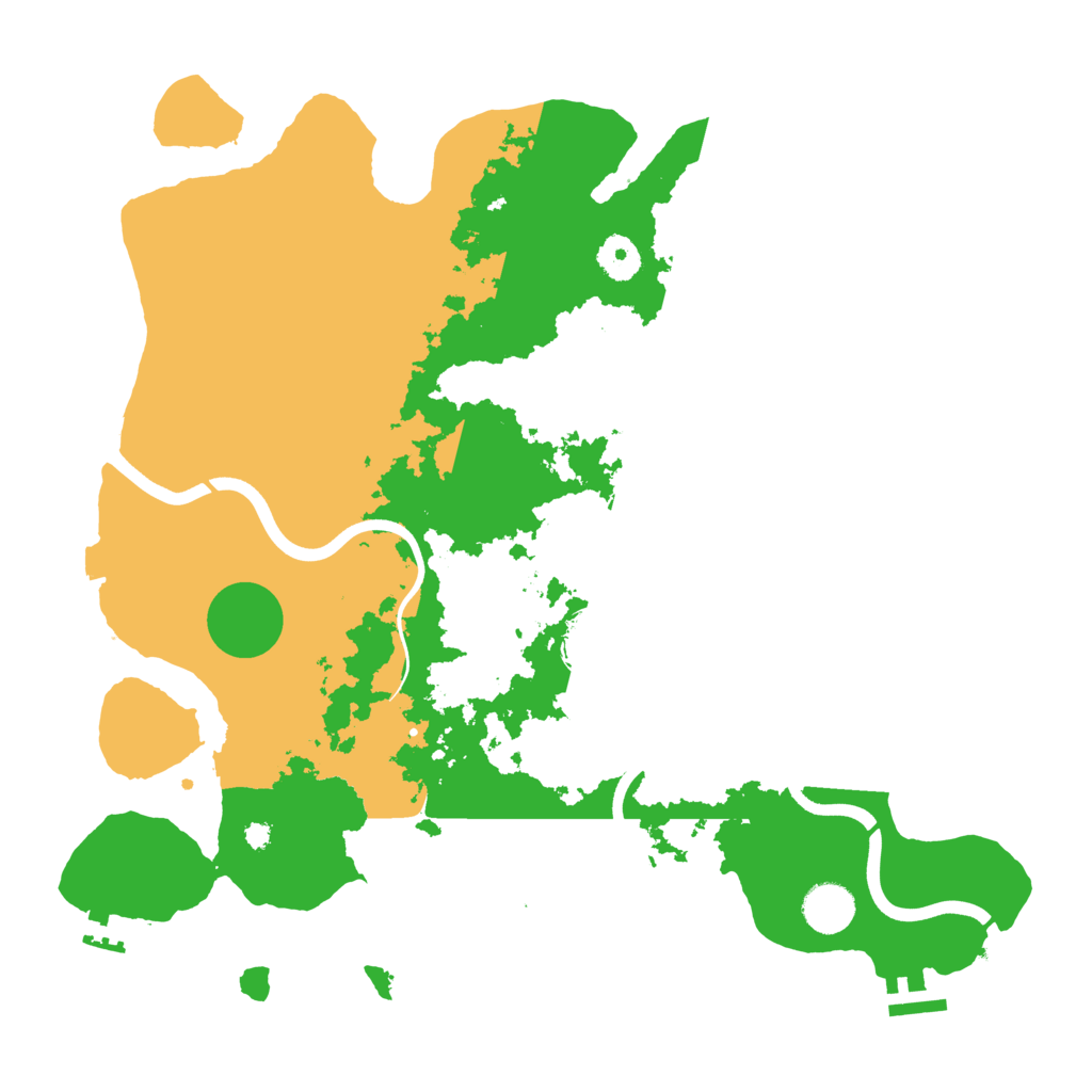 Biome Rust Map: Procedural Map, Size: 3800, Seed: 1589649984