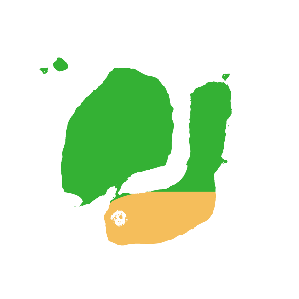 Biome Rust Map: Procedural Map, Size: 2000, Seed: 52501297